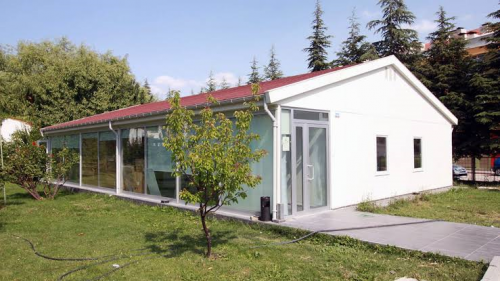 Kombinierte Bürocontainer