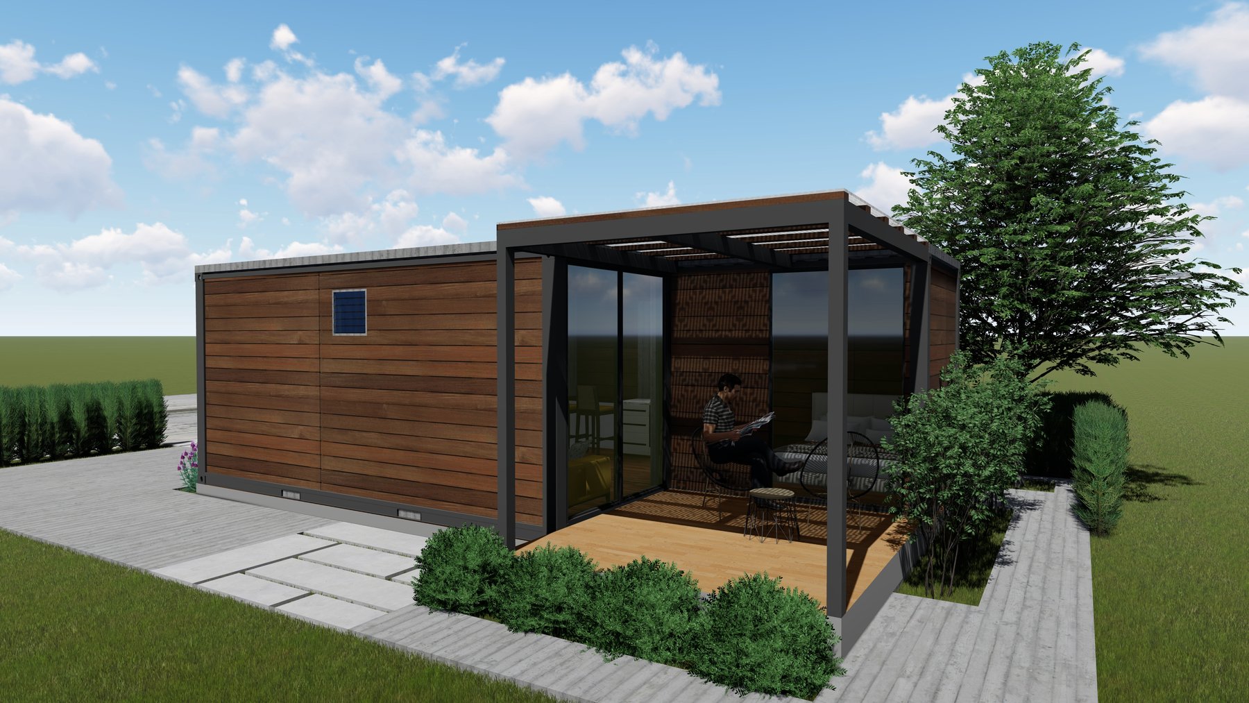 20 Feet Konteyner Ev 1